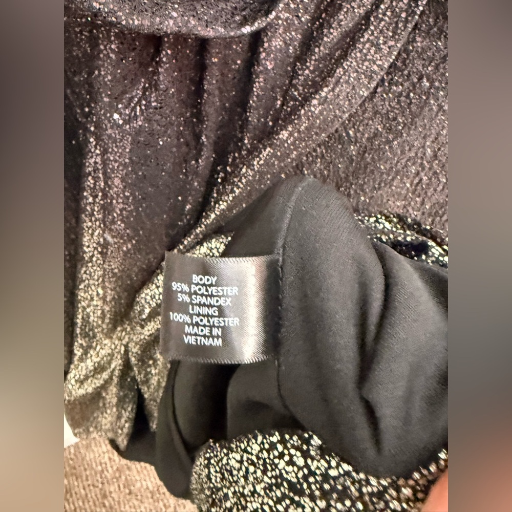 Lane Bryant Metallic Ombré Dress Size 20 Sparkle Party Dress - Picture 6 of 8
